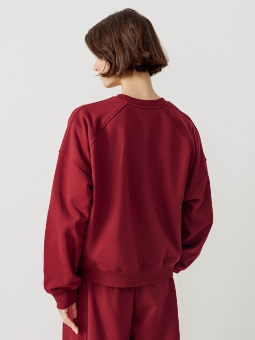 свитшот оверсайз с принтом и потайным патчем из россии вид сбоку