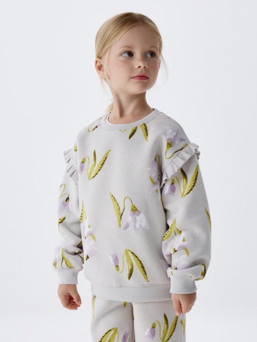 свитшот с оборками для девочек 4680798703527 фотография