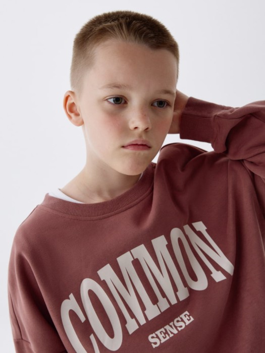 свитшот с принтом детский по цене 1399 руб вид справа