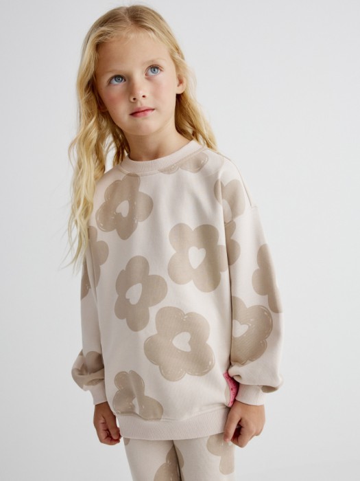 свитшот с принтом для девочек 4680798267012 фотография