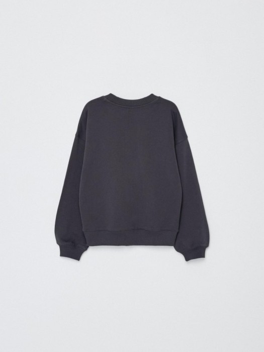 свитшот с принтом для девочек от бренда sela вид слева