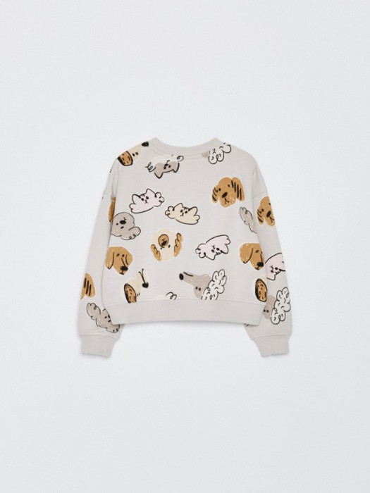 свитшот с принтом для девочек из россии вид сбоку