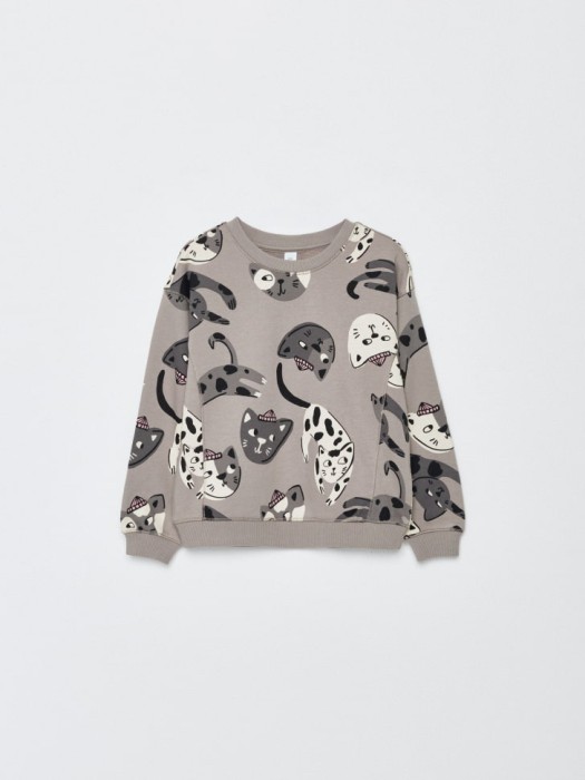 свитшот с принтом для девочек 4680798256641 фотография