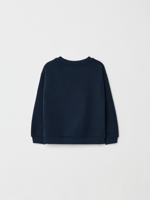 свитшот с принтом для мальчиков от бренда sela вид слева