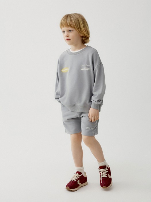 свитшот с принтом для мальчиков от бренда sela вид слева
