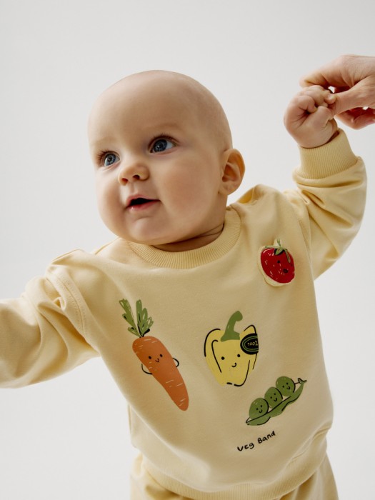 свитшот с принтом и шуршащим декором для малышей 4610517727749 фотография
