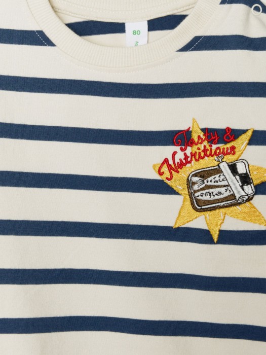 свитшот с вышивкой для малышей по цене 1299 руб вид справа