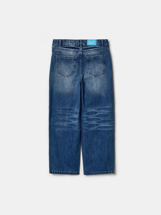 свободные джинсы багги детские по цене 2799 руб вид справа