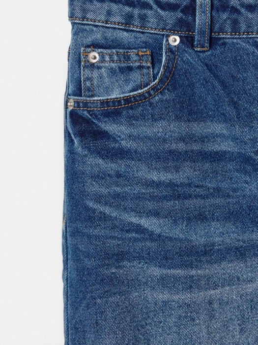 свободные джинсы багги детские из россии вид сбоку