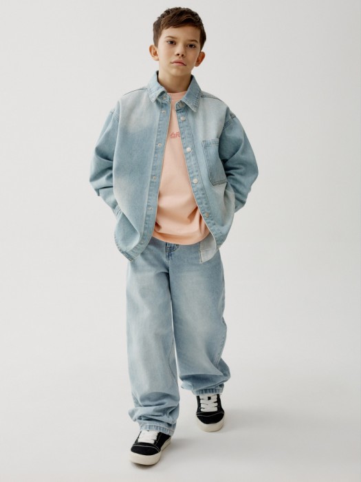 свободные джинсы багги детские 4610517543424 фотография