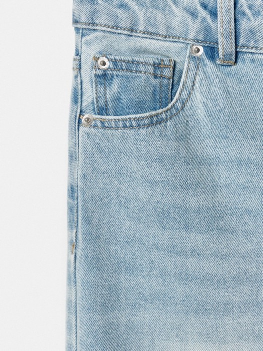 свободные джинсы багги детские из россии вид сбоку