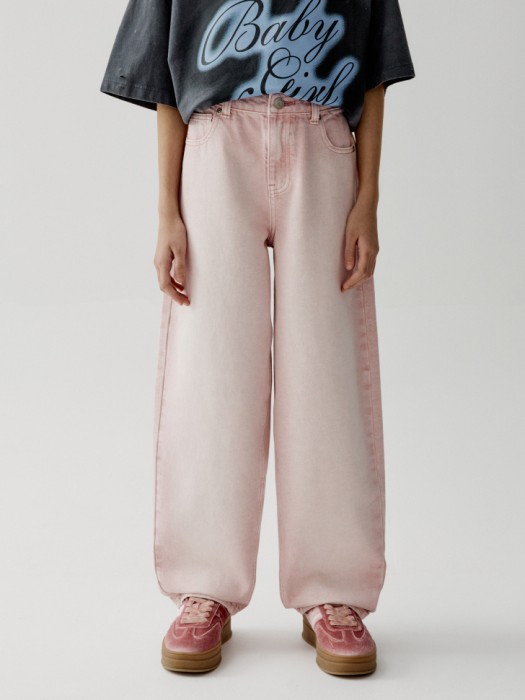 свободные джинсы багги для девочек 4610517539434 фотография