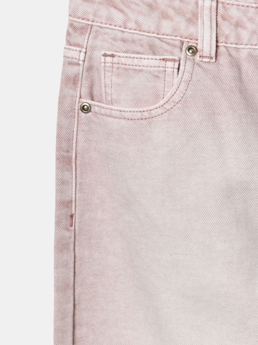 свободные джинсы багги для девочек из россии вид сбоку