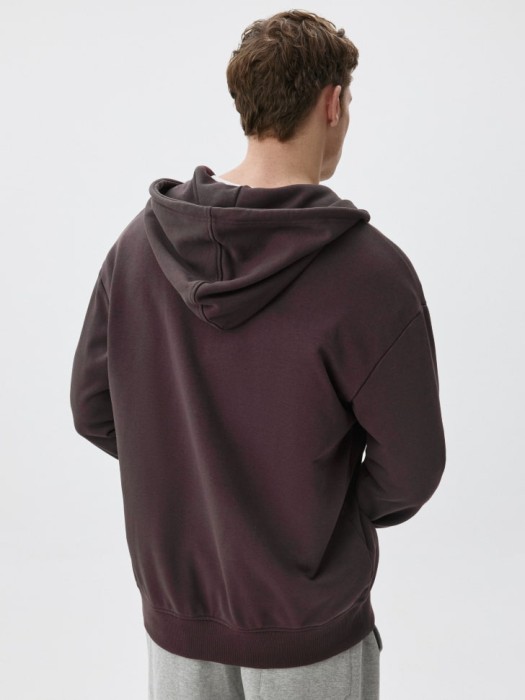 толстовка из футера на молнии из россии вид сбоку