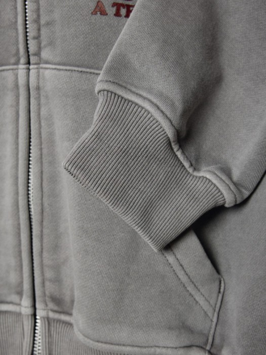 толстовка на молнии с принтом для девочек универсального стиля с лицевой стороны