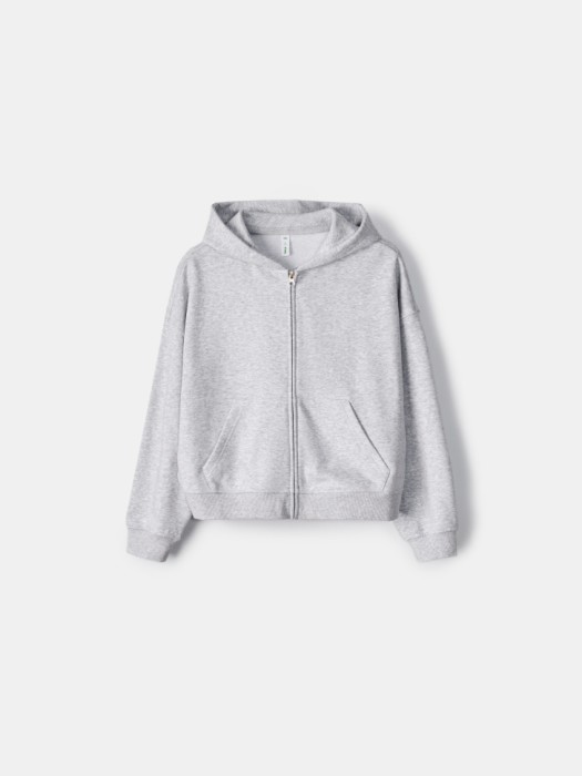 толстовка оверсайз на молнии для девочек 4610517962980 фотография