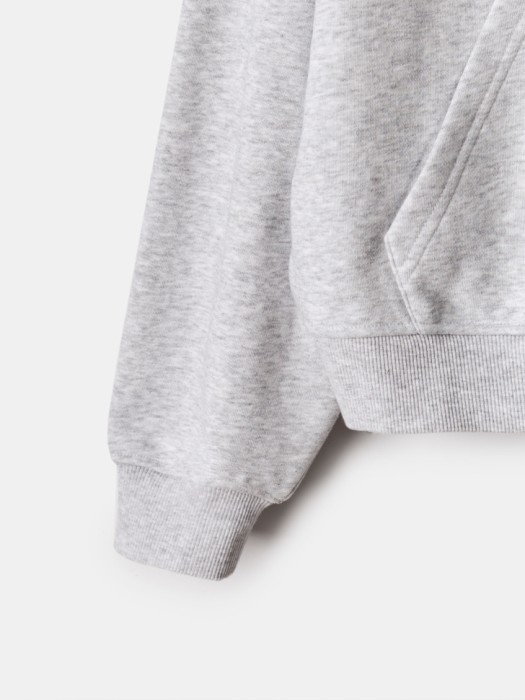 толстовка оверсайз на молнии для девочек по цене 2799 руб вид справа