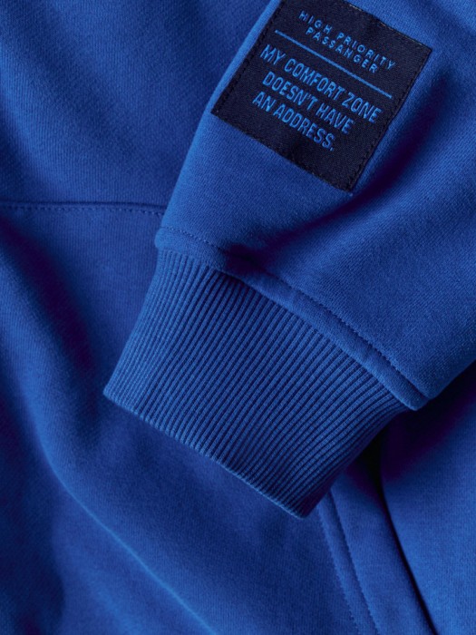 толстовка оверсайз на молнии для мальчиков по цене 3299 руб вид справа