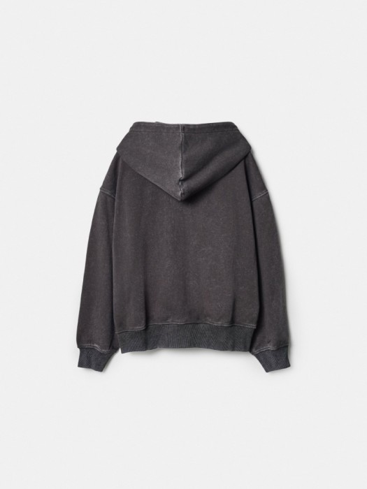 толстовка оверсайз с эффектом кислотной стирки для девочек из россии вид сбоку