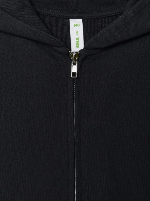 толстовка с капюшоном детская из россии вид сбоку