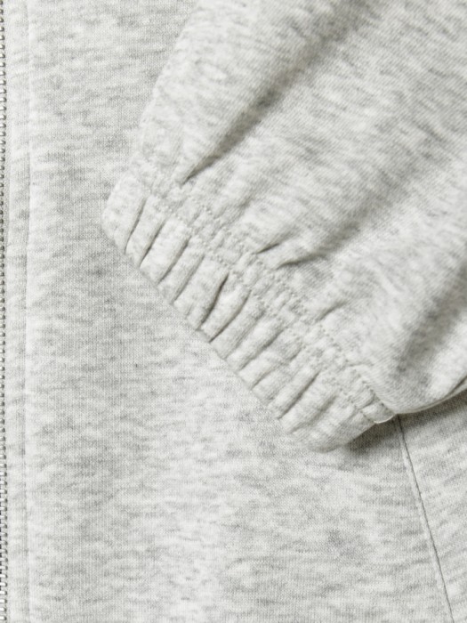 толстовка с воротником для девочек из хлопка спереди