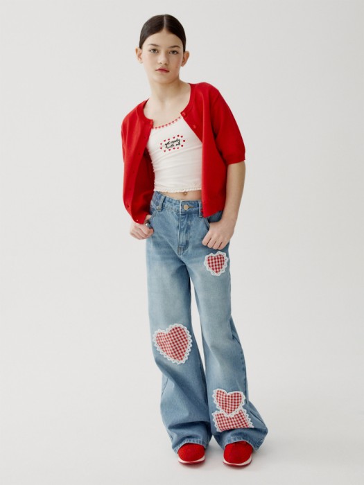 топ для девочек из коллекции art people с авророй ефимовой от бренда sela вид слева