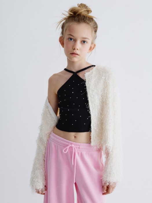 топ с горловиной халтер для девочек 4680798785646 фотография