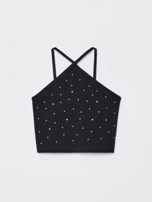 топ с горловиной халтер для девочек по цене 999 руб вид справа