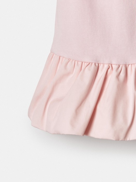 топ с хлопковой баской для девочек по цене 1299 руб вид справа