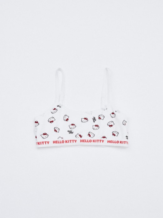 топ с принтом hello kitty для девочек 4680798293523 фотография