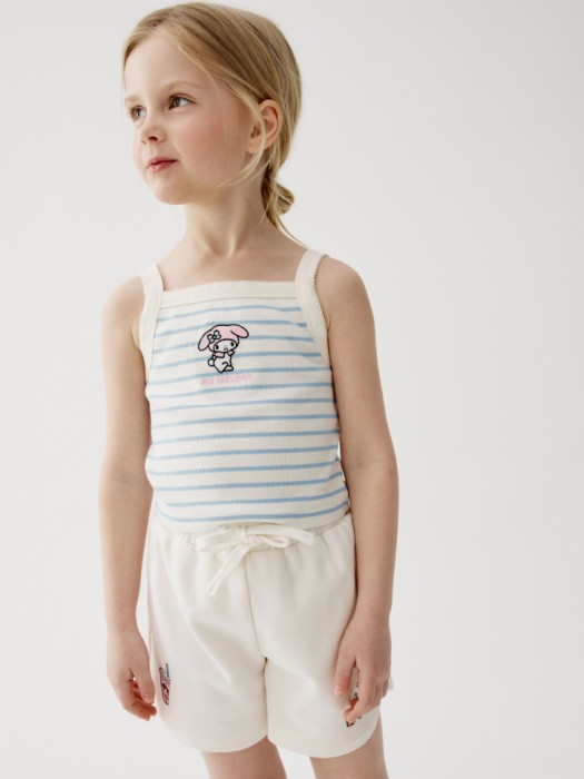 топ с вышивкой hello kitty my melody для девочек 4610517664006 фотография