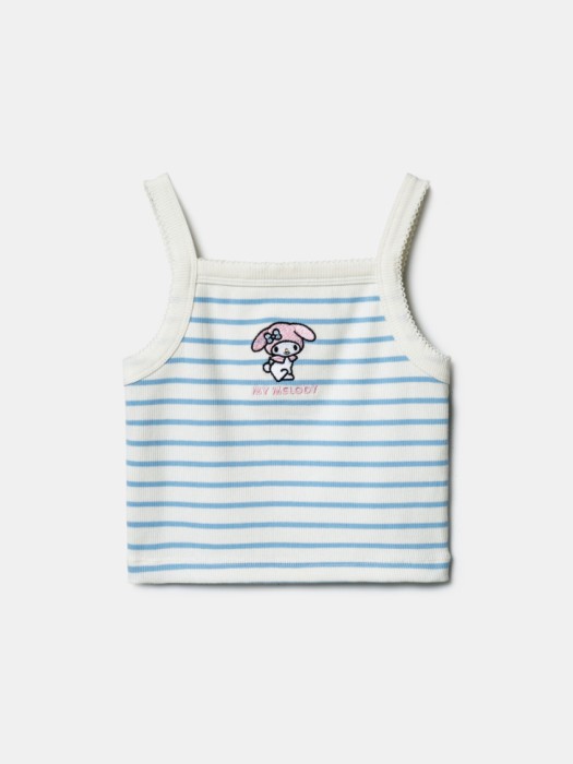 топ с вышивкой hello kitty my melody для девочек из россии вид сбоку