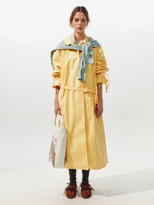 тренч с ремешком и завязками из линейки  young 4610517855473 фотография