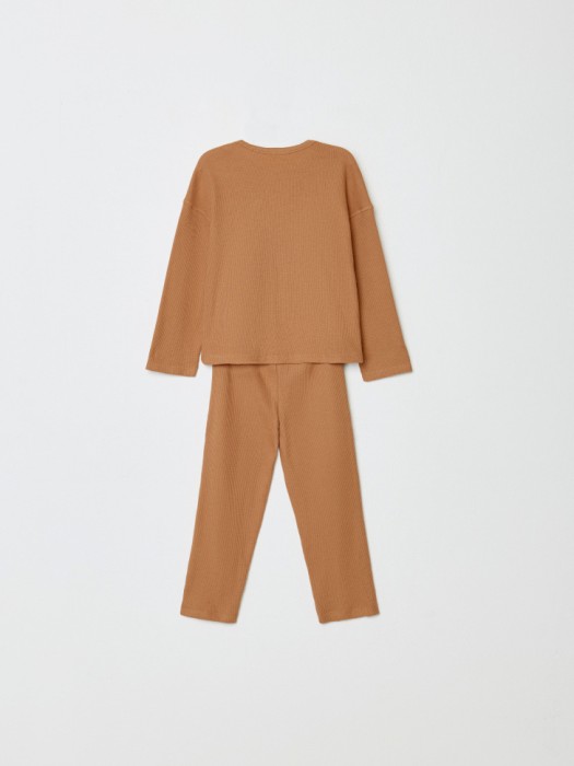 трикотажная пижама для мальчиков по цене 1699 руб вид справа