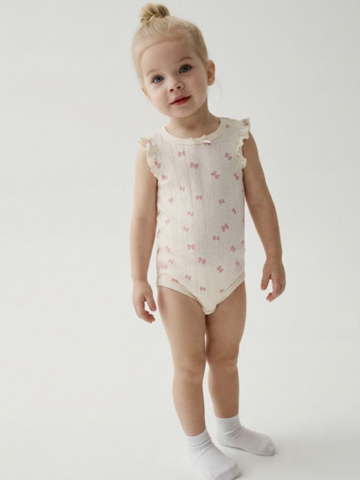 трикотажное боди для малышей, 2 шт. от бренда sela вид слева