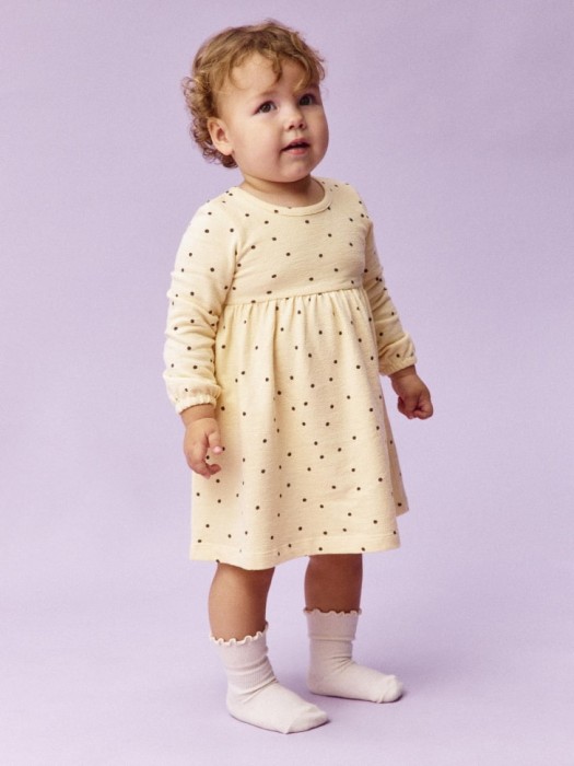 трикотажное платье с принтом для малышей 4680798134680 фотография