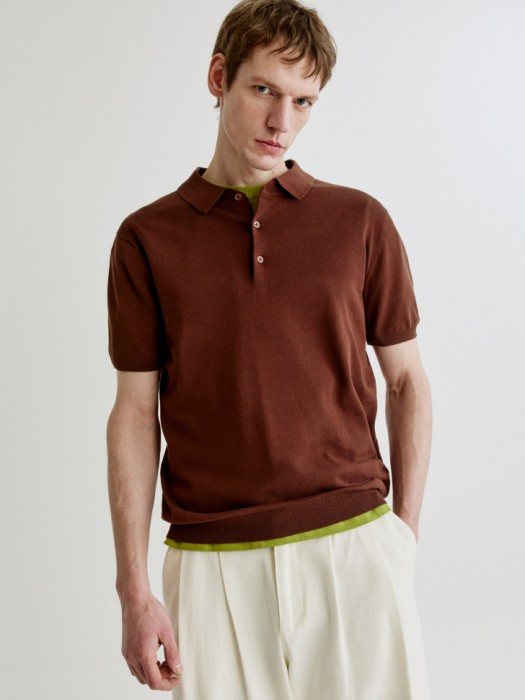 трикотажное поло с коротким рукавом 4610517460943 фотография