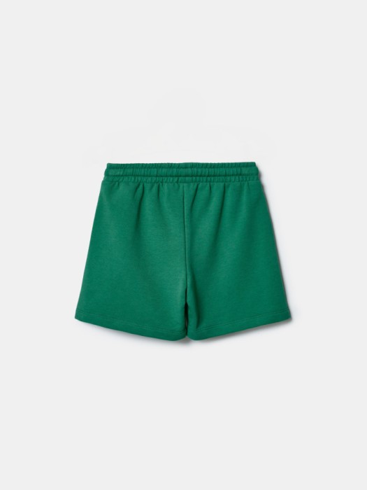 трикотажные базовые шорты для мальчиков от бренда sela вид слева