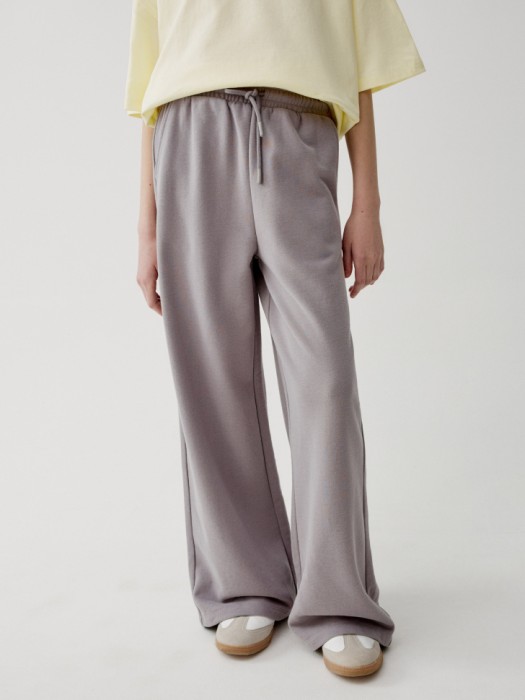 трикотажные брюки для девочек от бренда sela вид слева