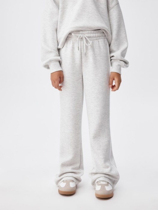 трикотажные брюки клеш для девочек 4680798488929 фотография