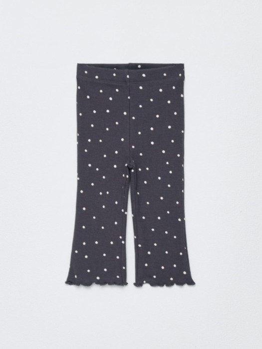 трикотажные брюки клеш в рубчик для малышей 4680798179971 фотография