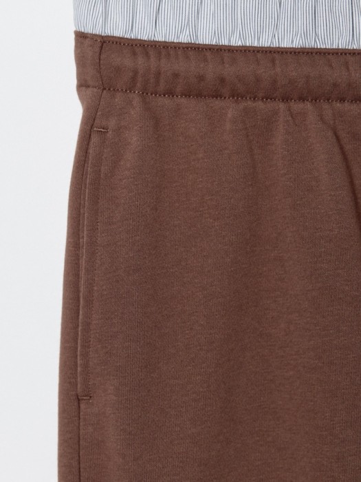 трикотажные брюки с двойным поясом для девочек по цене 2299 руб вид справа