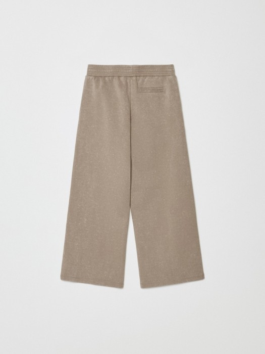 трикотажные брюки с эффектом стирки для девочек по цене 1999 руб вид справа