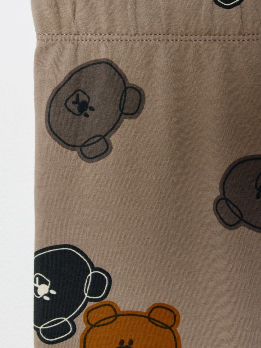 трикотажные брюки с начесом для мальчиков из россии вид сбоку