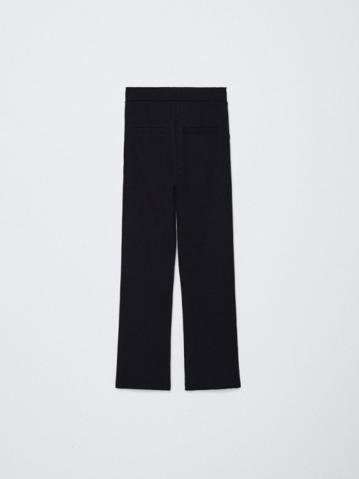 трикотажные брюки с разрезами для девочек по цене 1399 руб вид справа