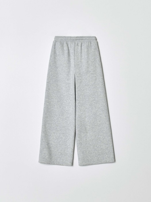 трикотажные широкие брюки для девочек из россии вид сбоку