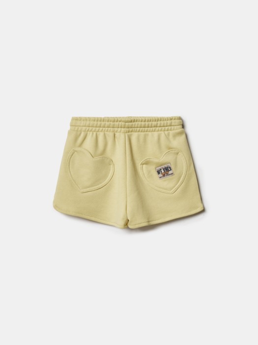 трикотажные шорты фигурными карманами для девочек из россии вид сбоку
