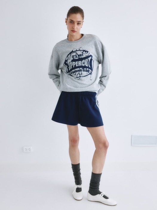 трикотажные шорты из линейки  young от бренда sela вид слева