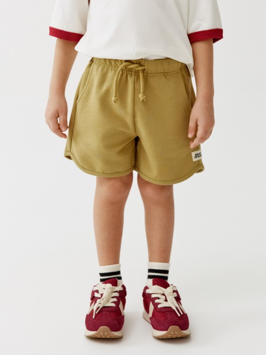 трикотажные шорты с патчем для мальчиков 4610517637727 фотография