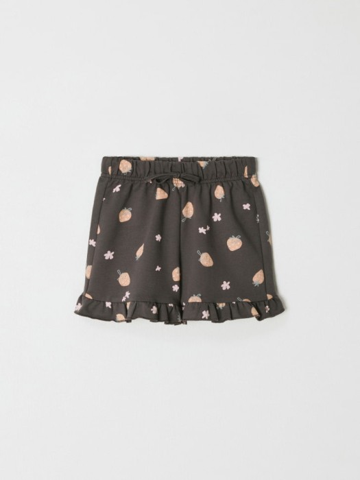 трикотажные шорты с принтом для девочек 4680704797541 фотография